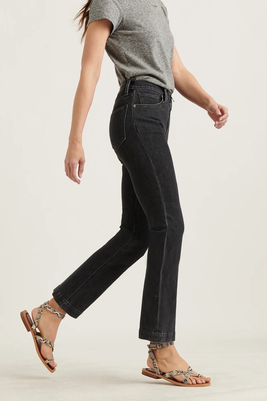 HIGH RISE BRIDGETTE CROP MINI BOOT JEAN, image 2