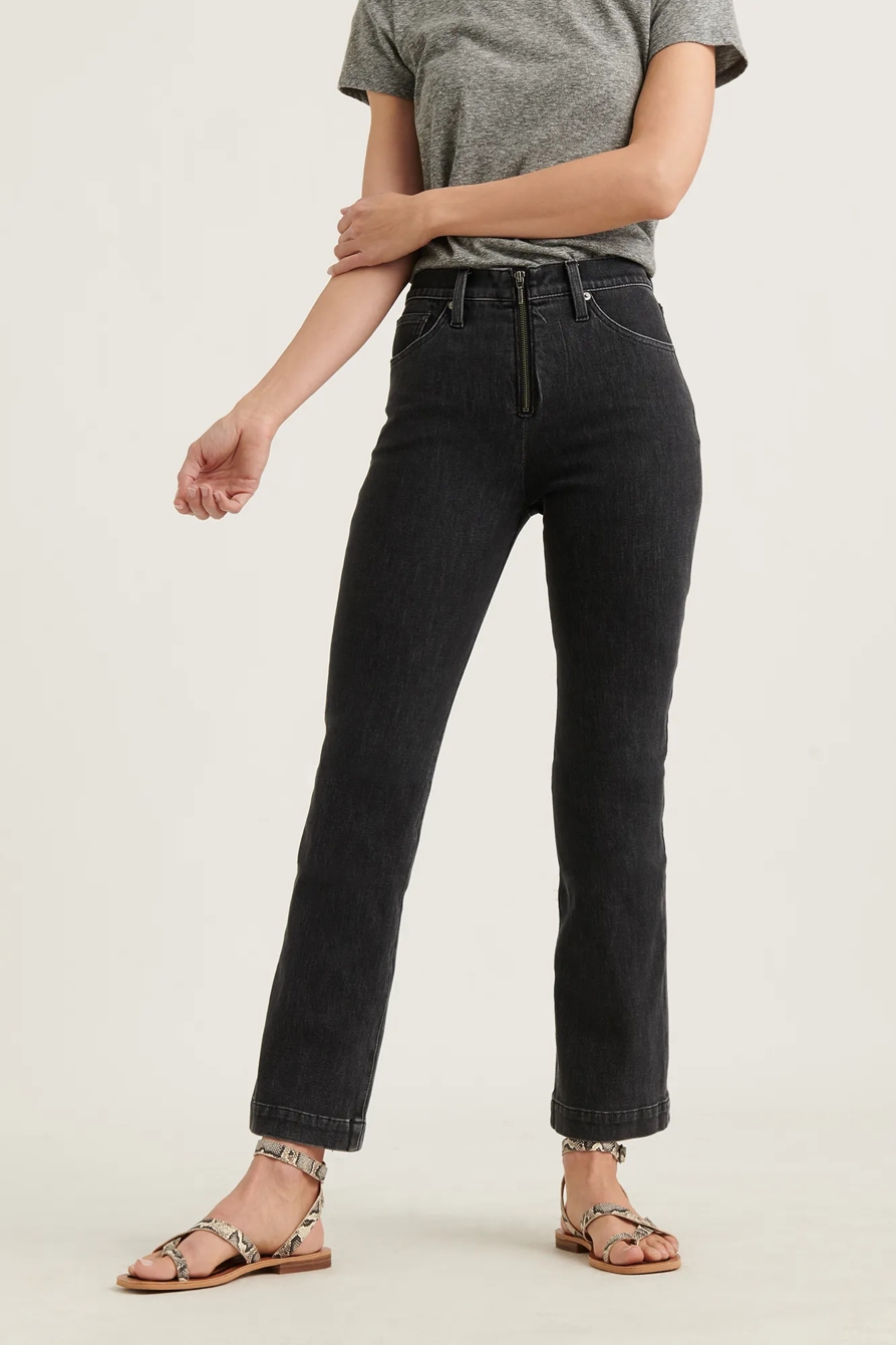 HIGH RISE BRIDGETTE CROP MINI BOOT JEAN, image 5