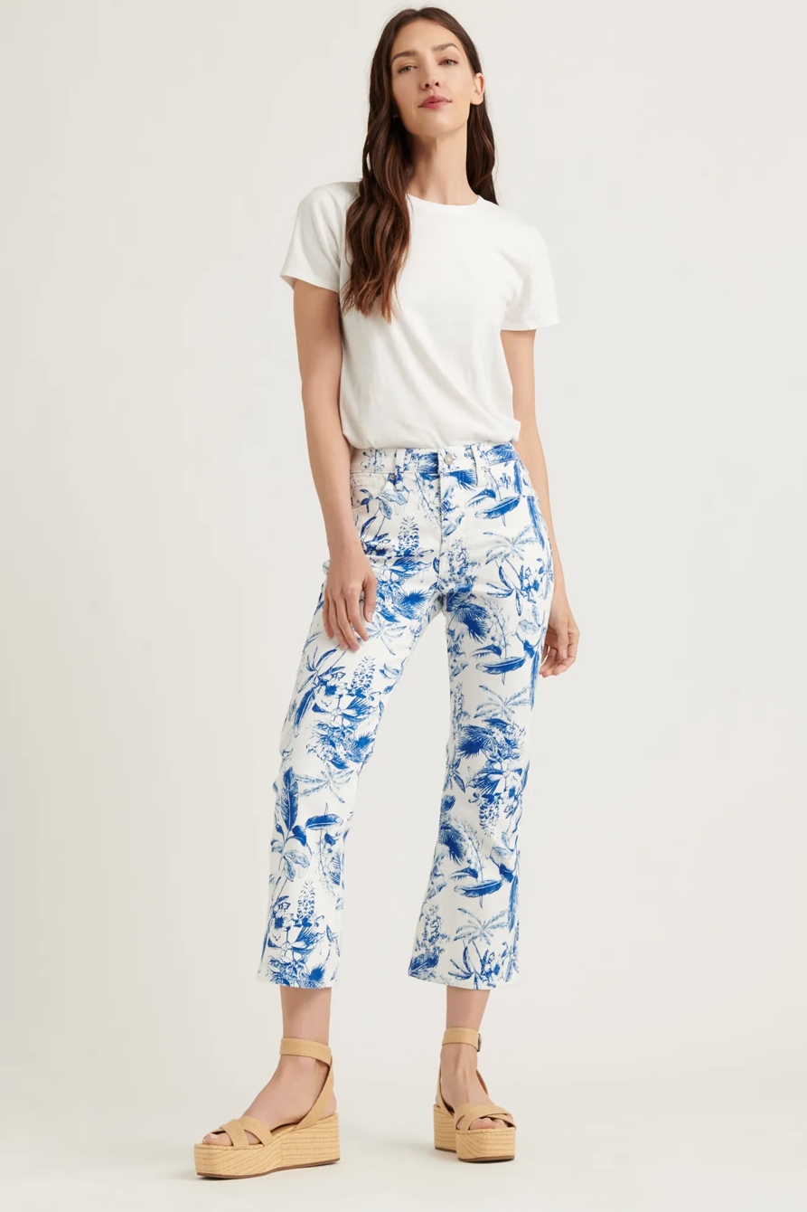 HIGH RISE BRIDGETTE CROP MINI BOOT JEAN, image 1