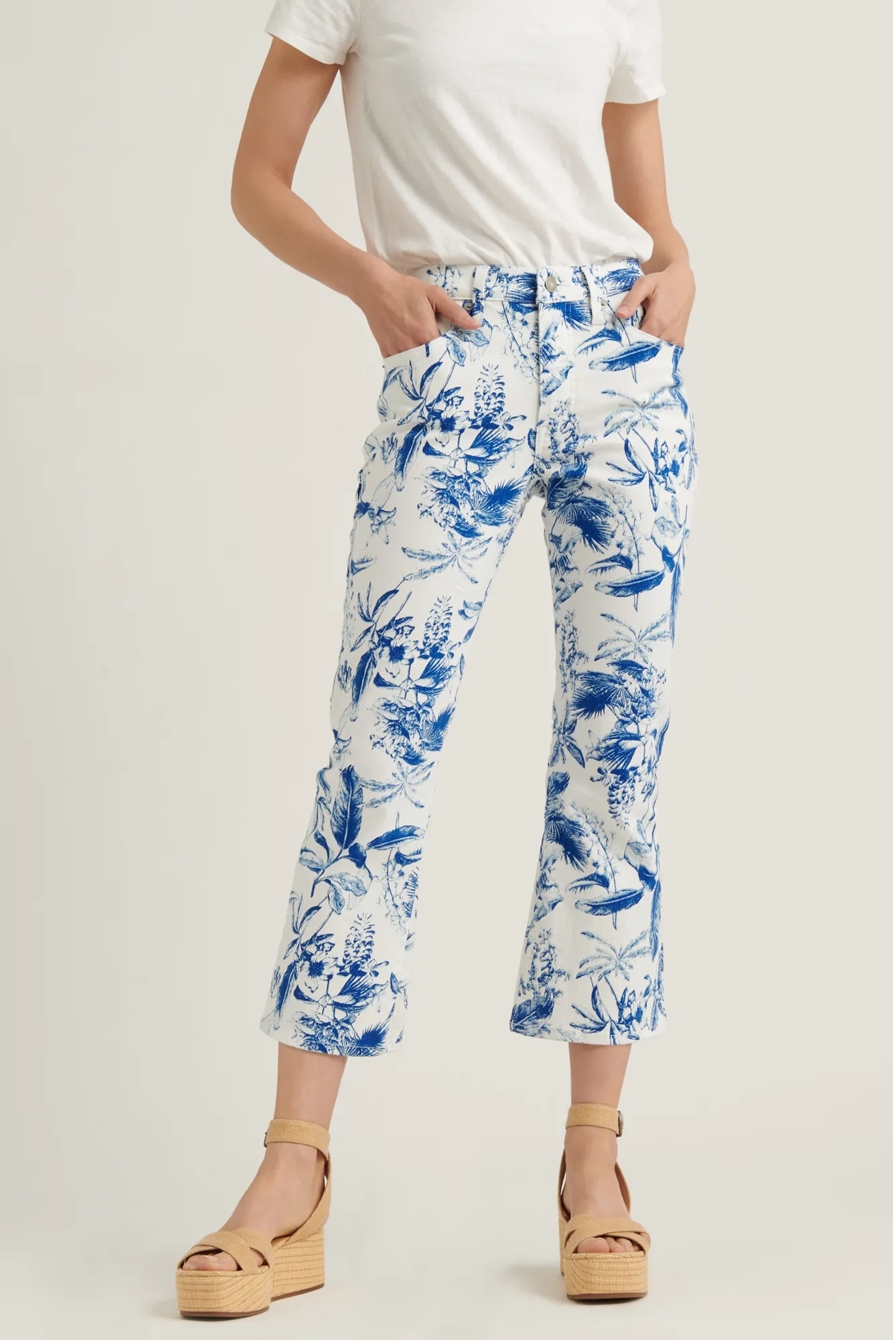HIGH RISE BRIDGETTE CROP MINI BOOT JEAN, image 5