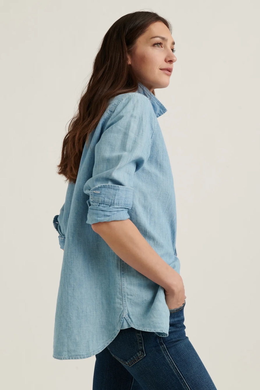 RELAXED BOYFRIEND SHIRT, image 2