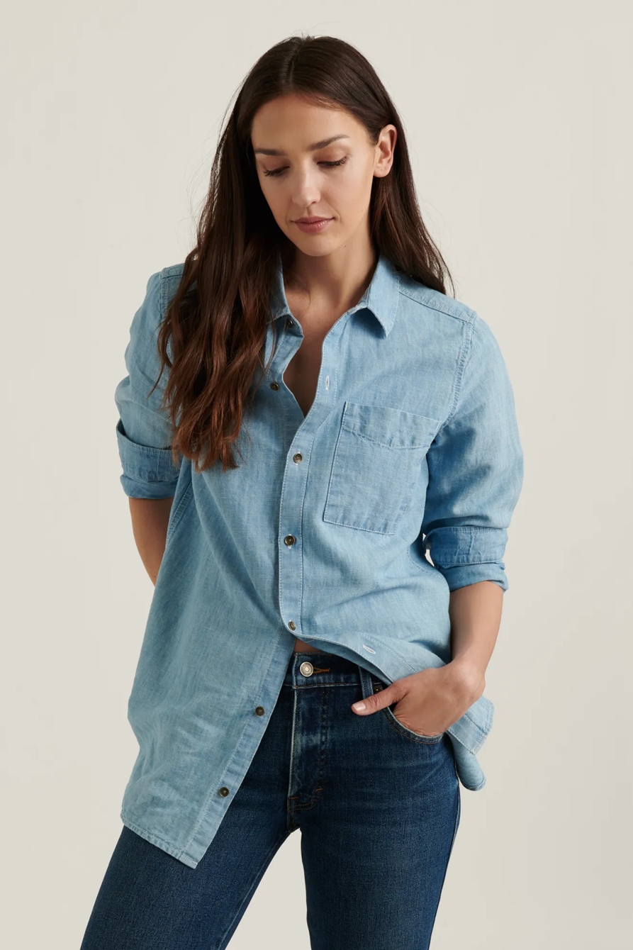 RELAXED BOYFRIEND SHIRT, image 5