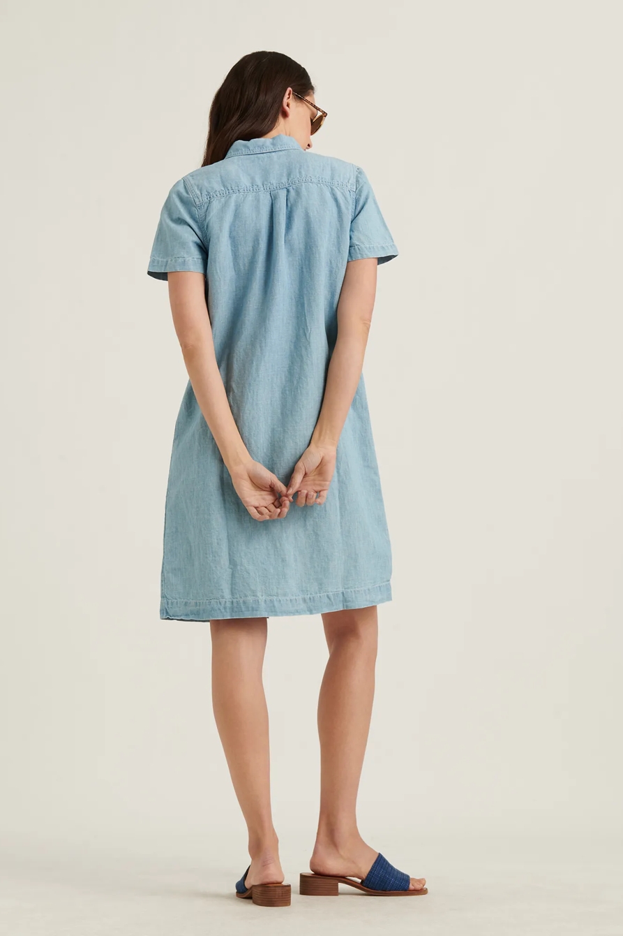 BUTTON FRONT SHIRT DRESS, image 3