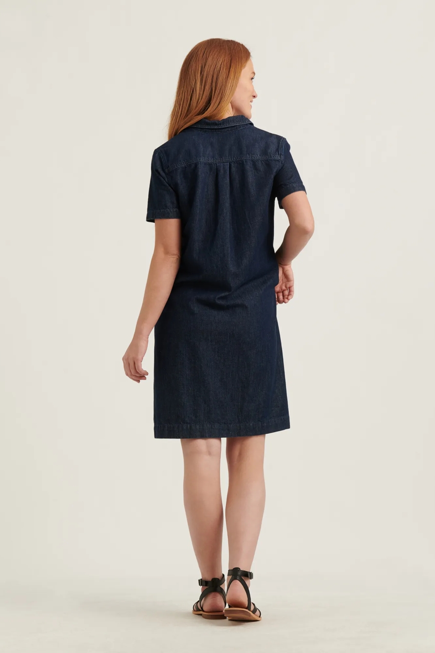 BUTTON FRONT SHIRT DRESS, image 3