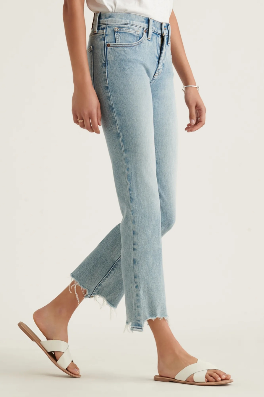 MID RISE AVA CROP MINI BOOT JEAN, image 2