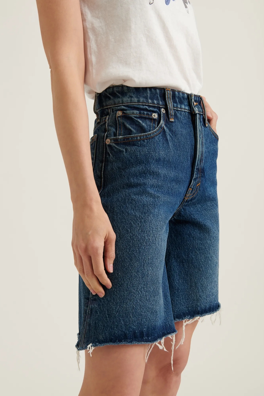 RELAXED BERMUDA JEAN SHORT, image 4