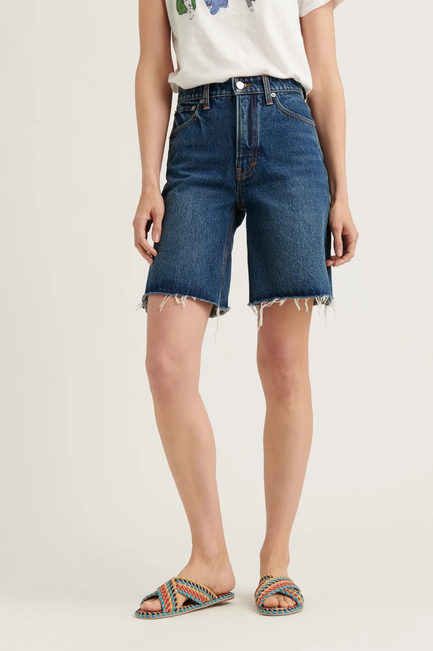 RELAXED BERMUDA JEAN SHORT, image 5