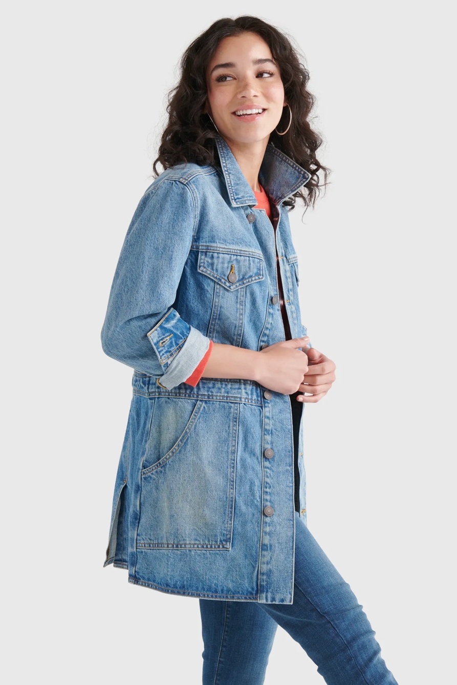 DENIM RANCH JACKET, image 3