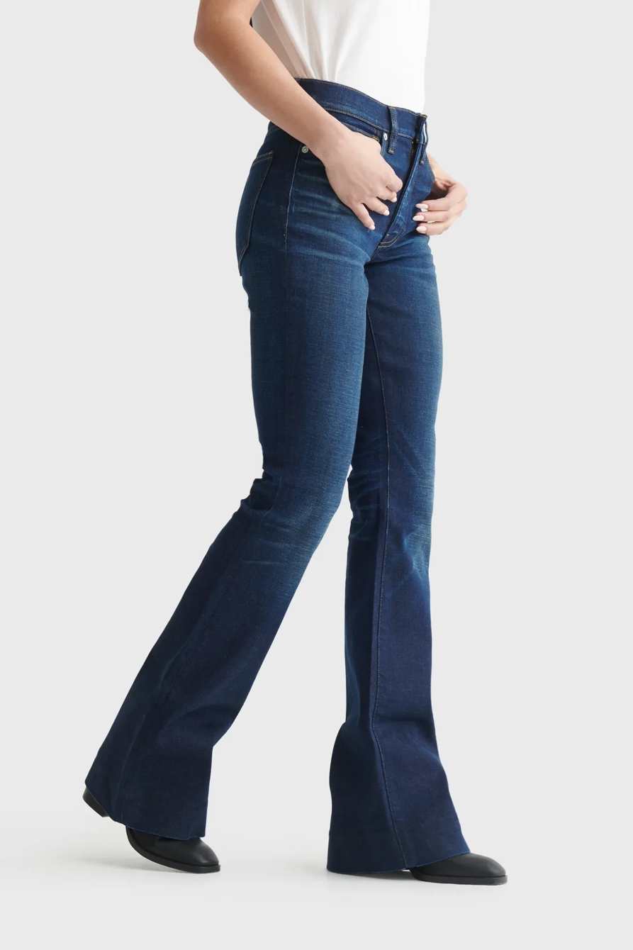 HIGH RISE STEVIE FLARE JEAN, image 3