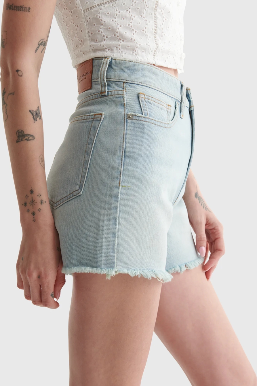 HIGH RISE CUT OFF JEAN SHORT, image 5