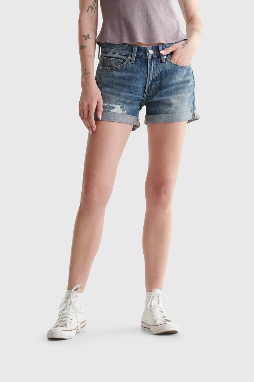 MID RISE BOYFRIEND SHORT, image 2