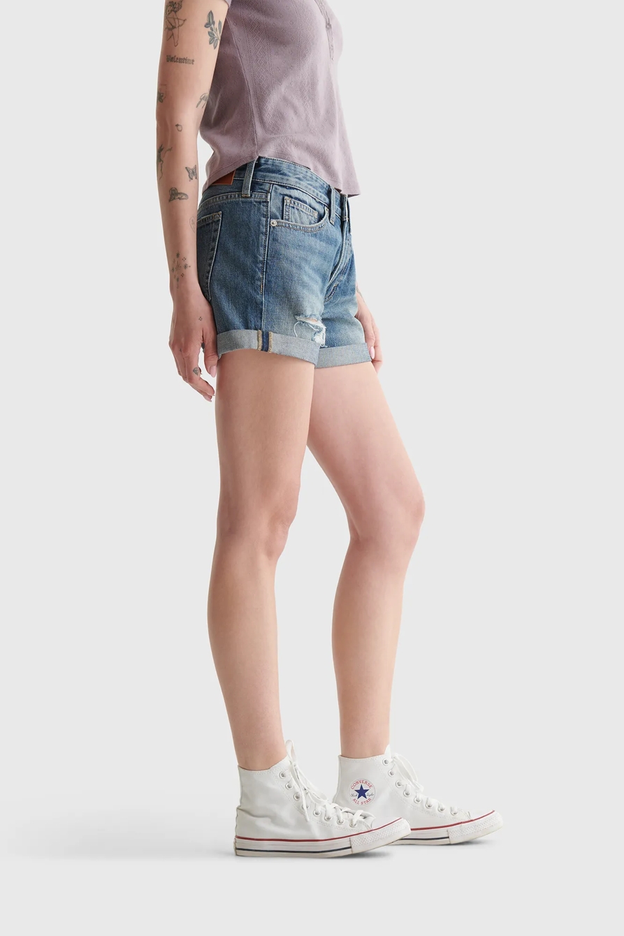 MID RISE BOYFRIEND SHORT, image 3