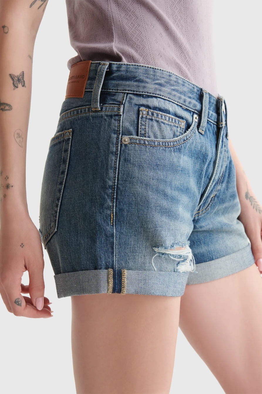 MID RISE BOYFRIEND SHORT, image 5