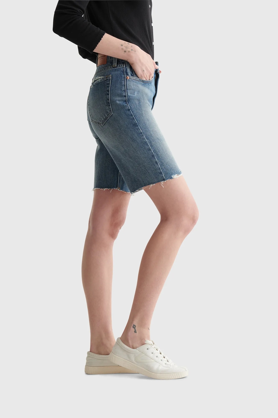 HIGH RISE BERMUDA JEAN SHORT, image 3