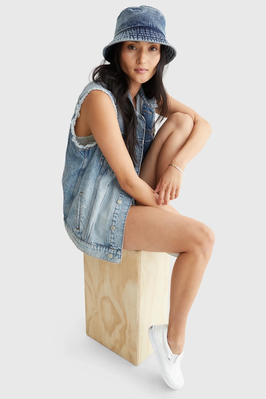 IVY DENIM VEST, image 4