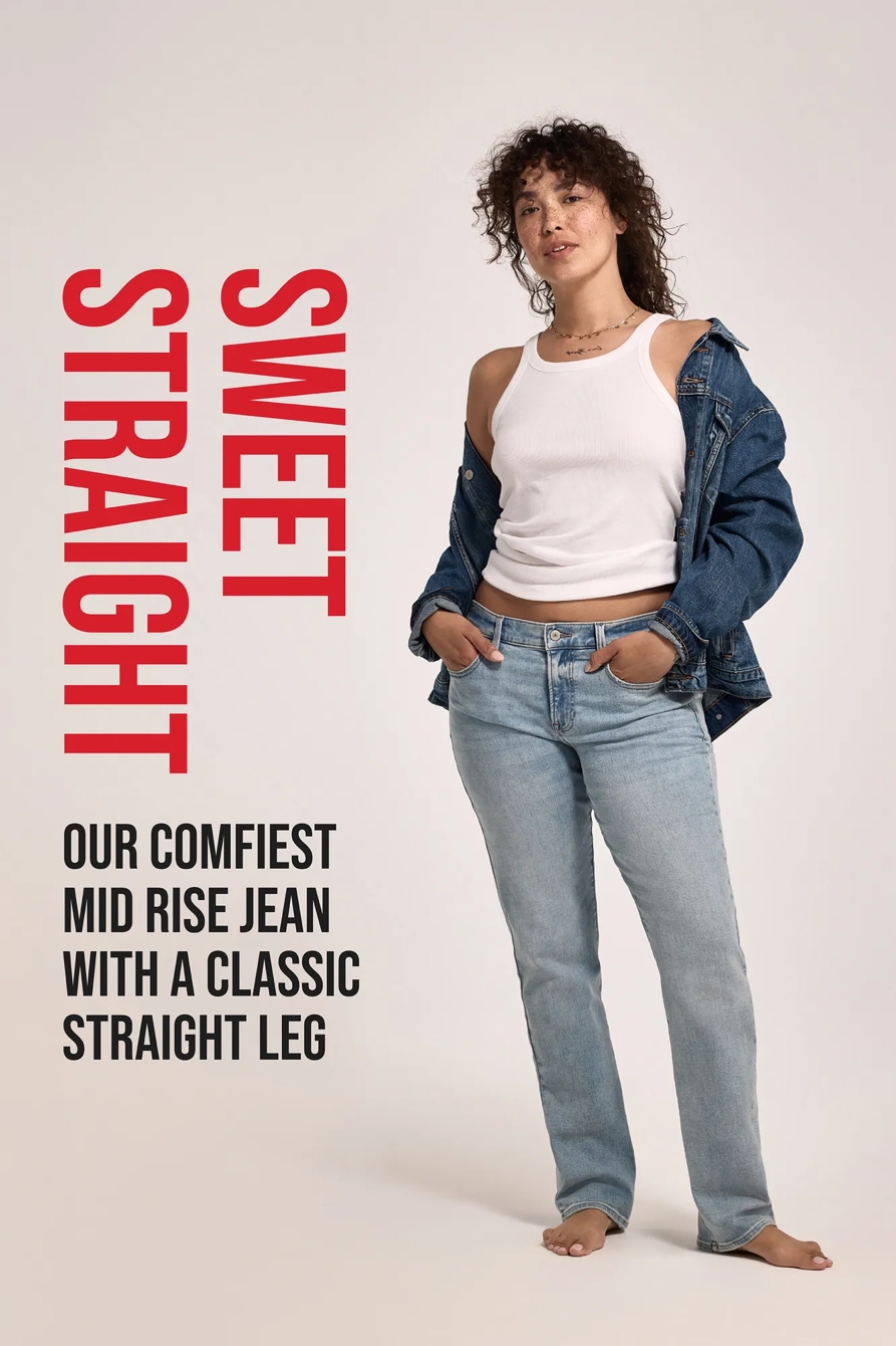 MID RISE SWEET STRAIGHT, image 6