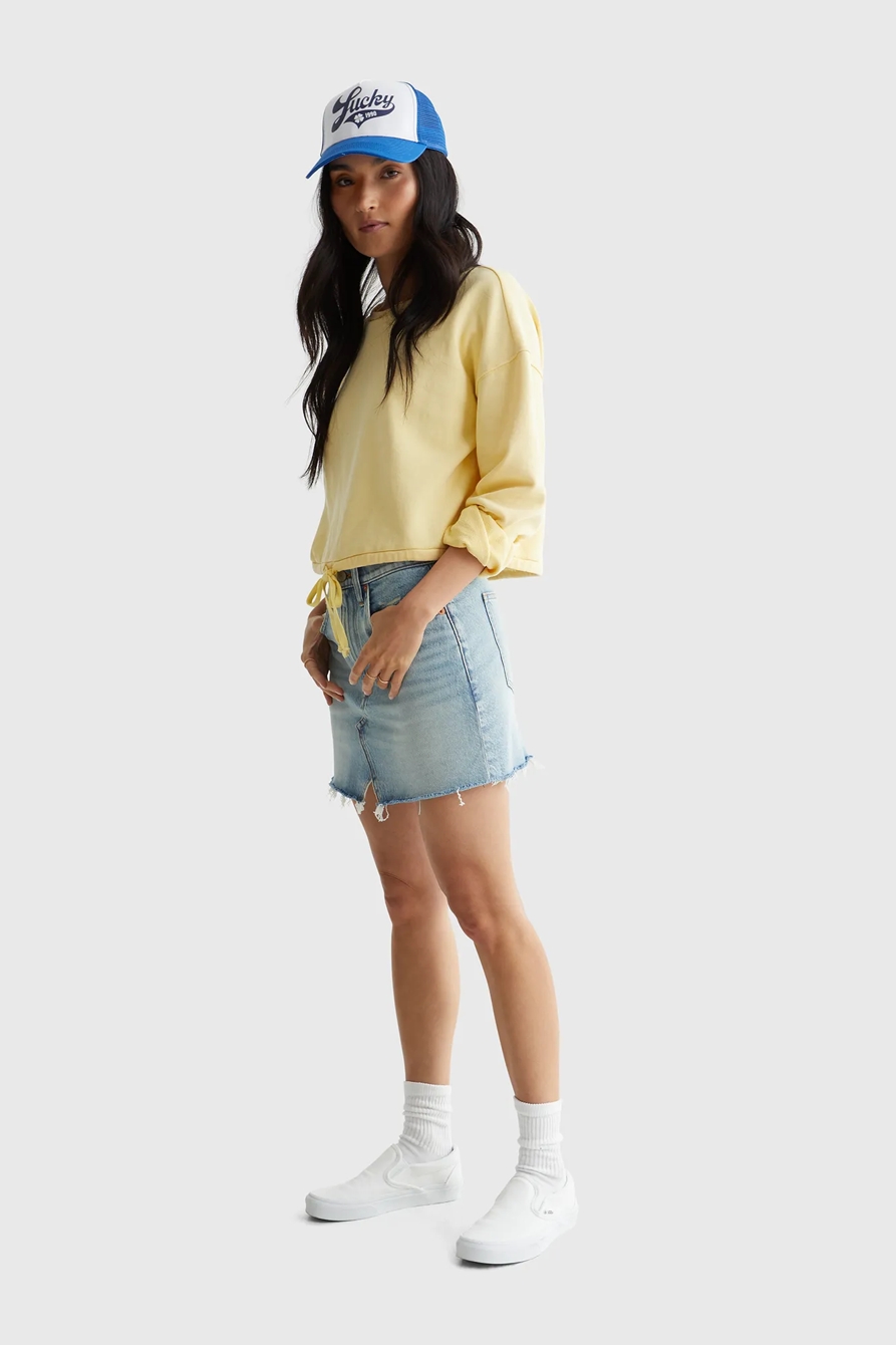 HIGH RISE CUT OFF SKIRT, image 2