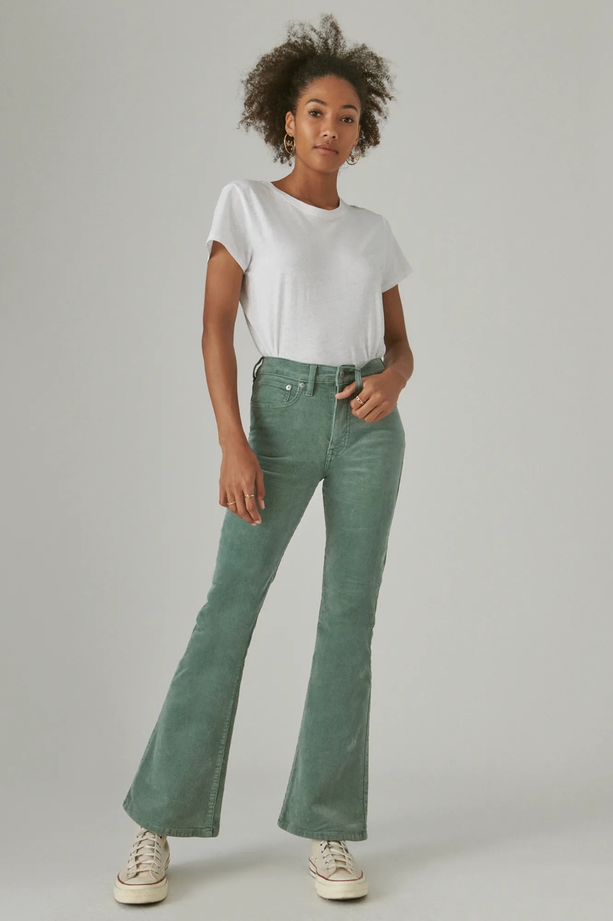 HIGH RISE STEVIE FLARE CORDUROY, image 1