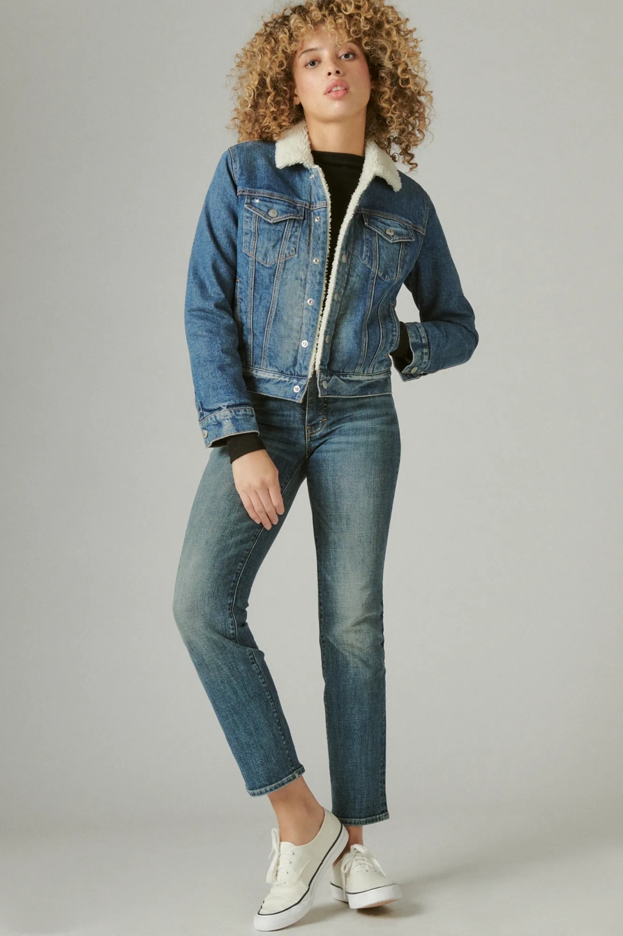 ICON FAUX SHEARLING TRUCKER JACKET, image 2
