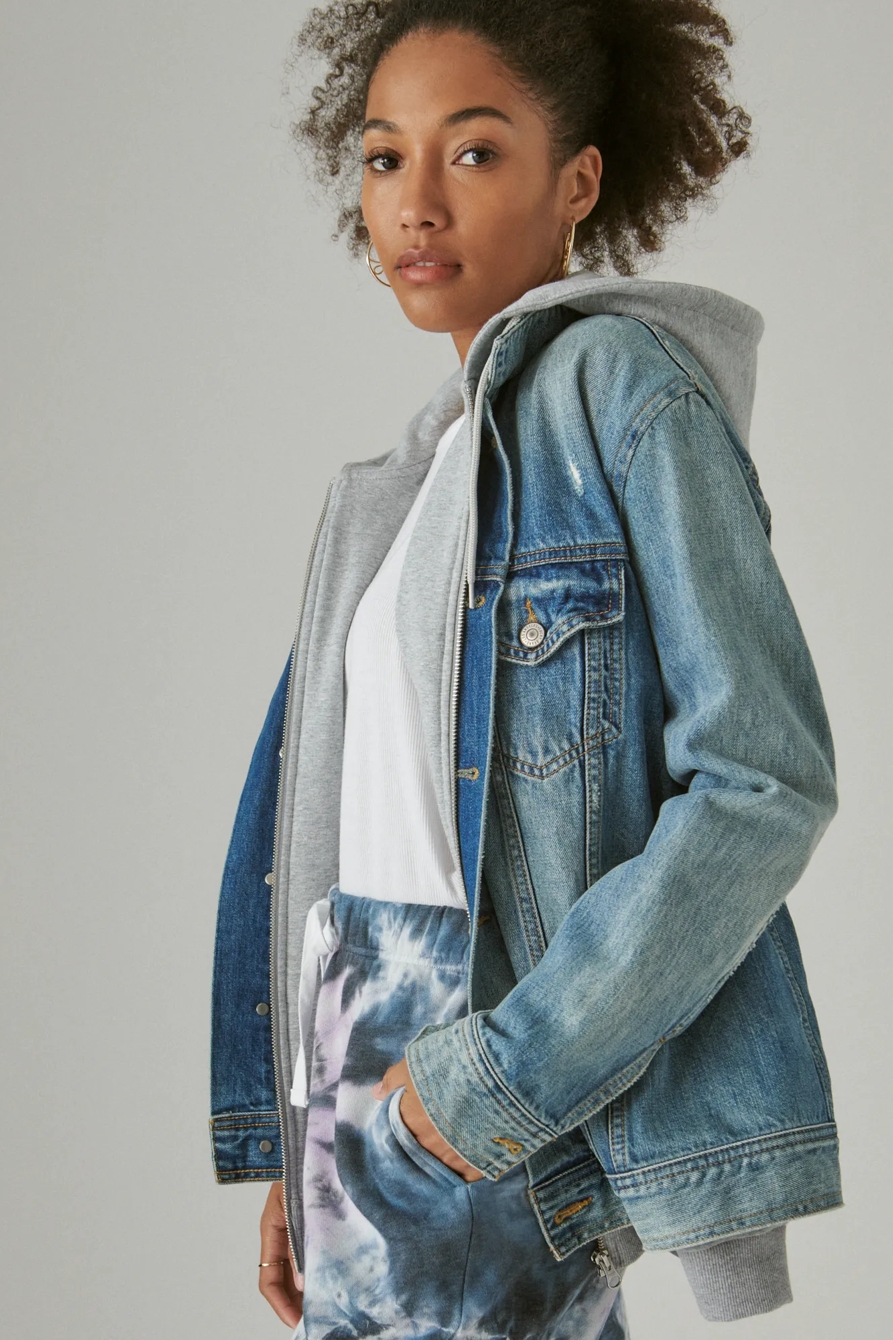 BOYFRIEND DENIM TRUCKER, image 3