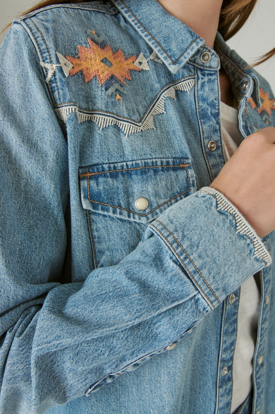 WESTERN DENIM SHIRT, image 6