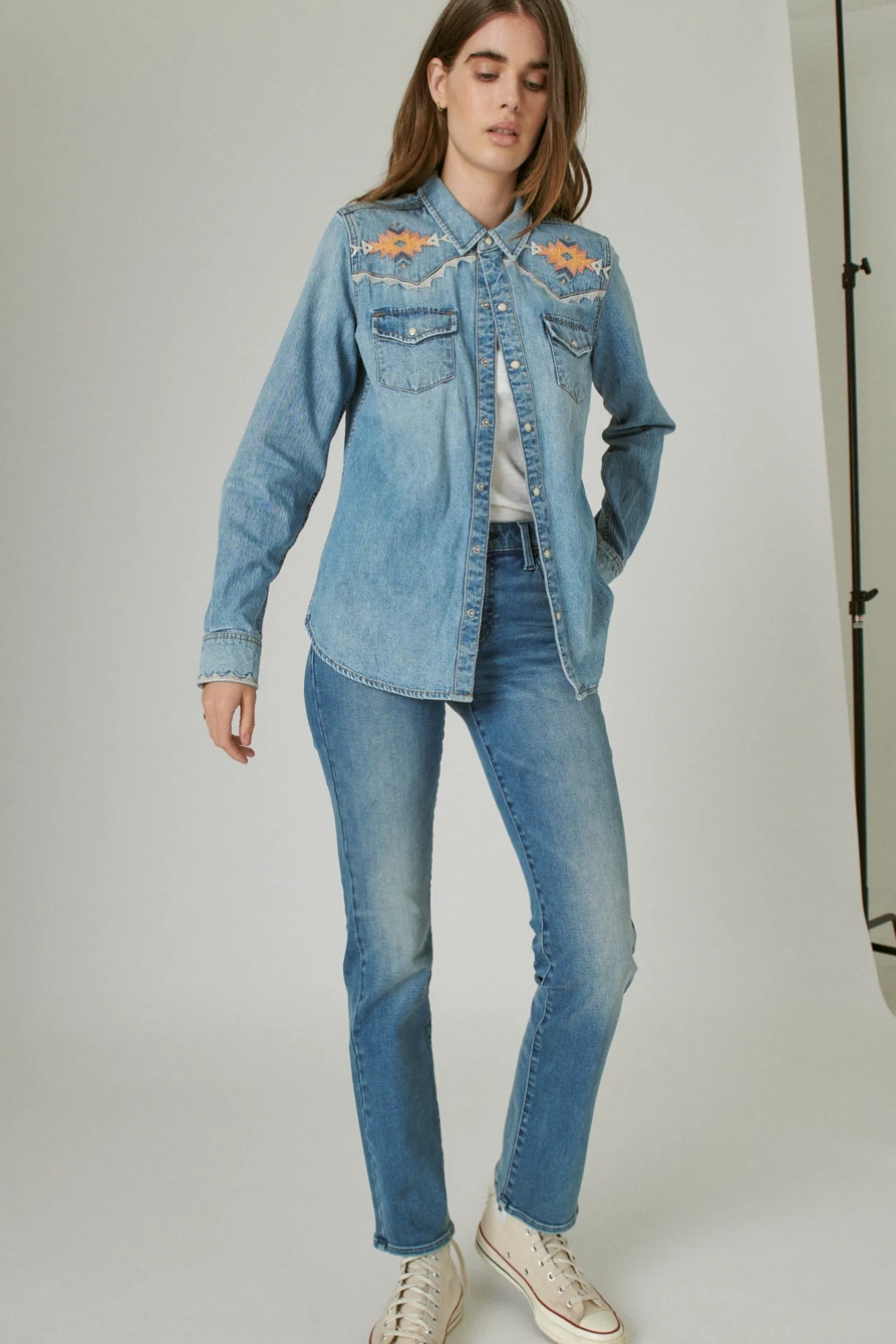 WESTERN DENIM SHIRT, image 7