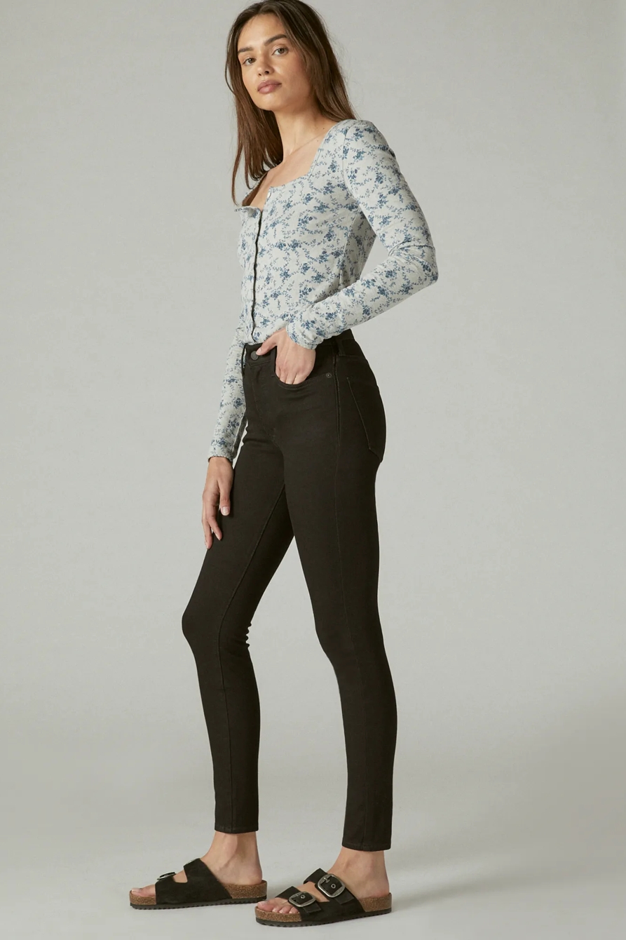 HIGH RISE BRIDGETTE COZY SKINNY, image 2