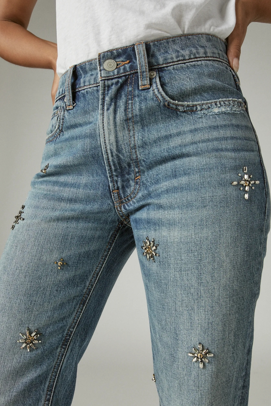 EMBELLISHED MID RISE BOY, image 7