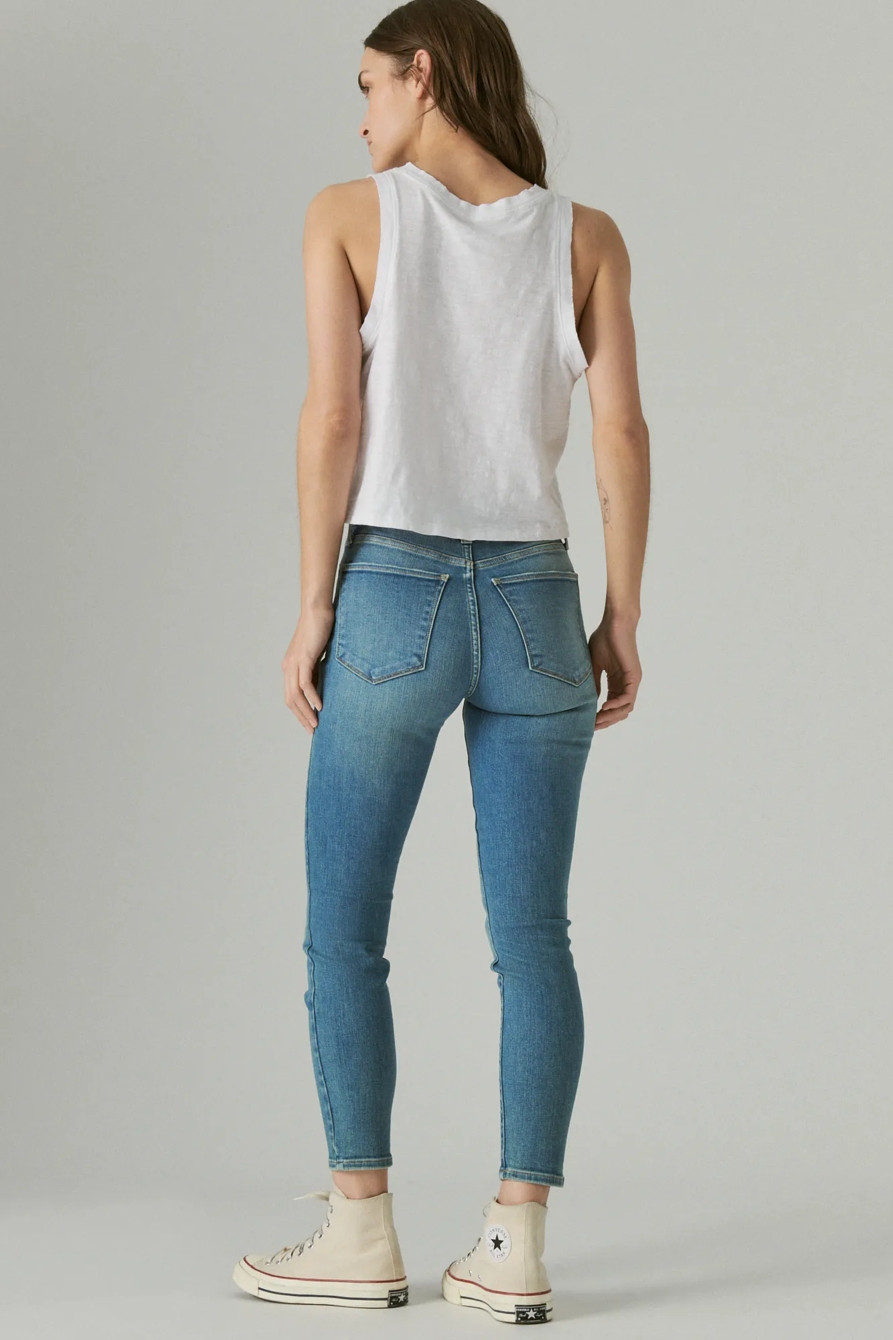 HIGH RISE BRIDGETTE WITH EXPOSED BUTTON FLY, image 3