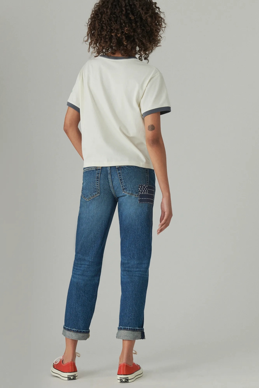 LUCKY LEGEND MID RISE BOY JEAN, image 3