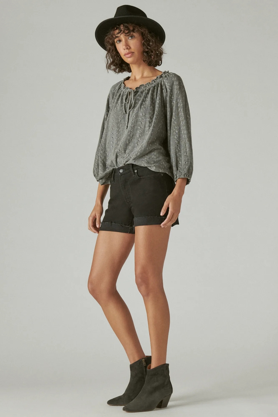 3 1/2" MID RISE AVA SHORT, image 2