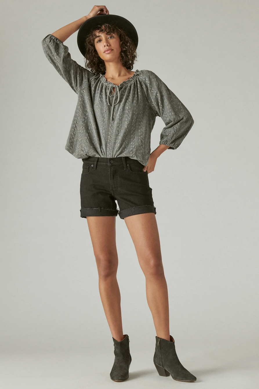 3 1/2" MID RISE AVA SHORT, image 7