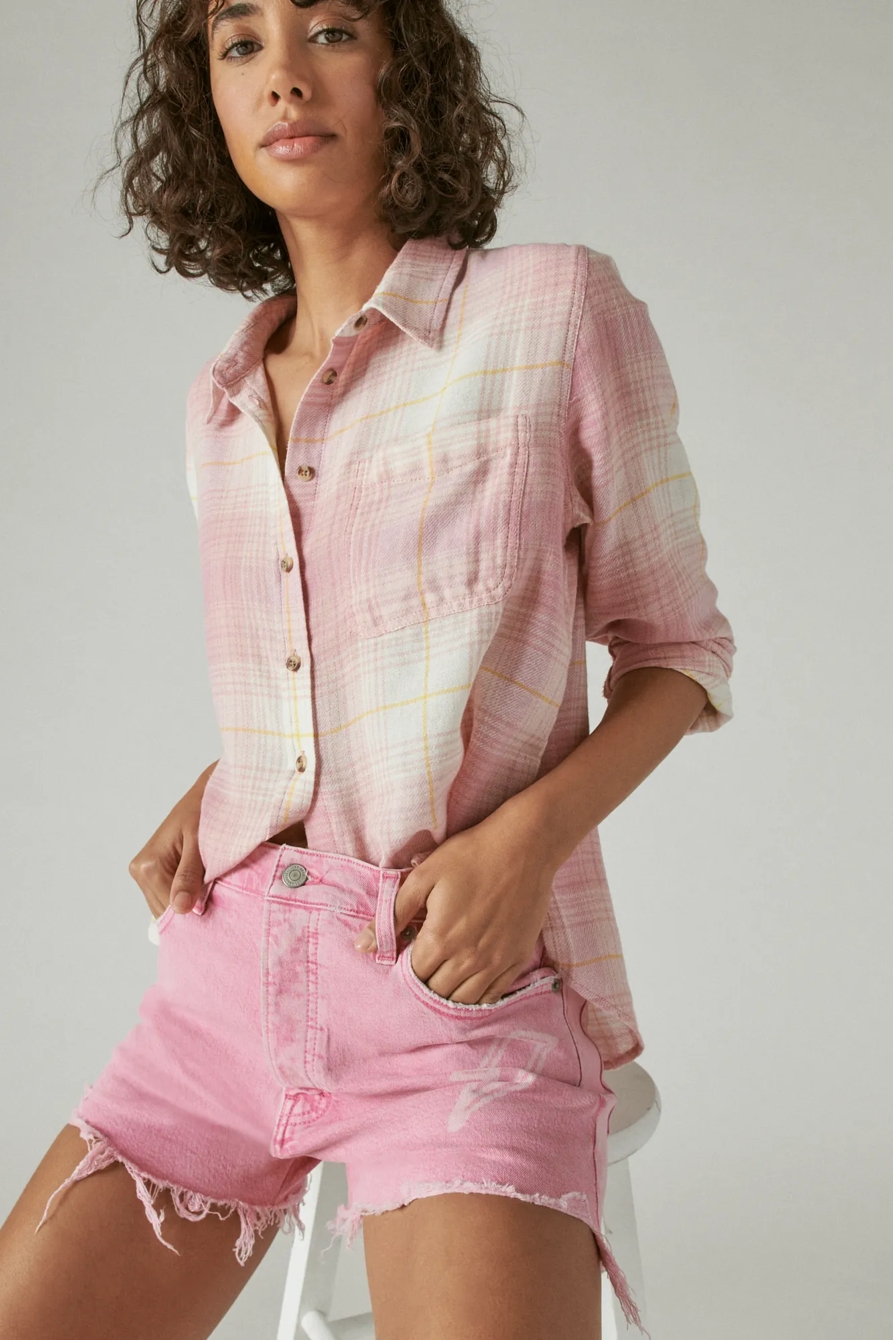 LUCKY LEGEND 3" HIGH RISE MOM SHORT, image 8