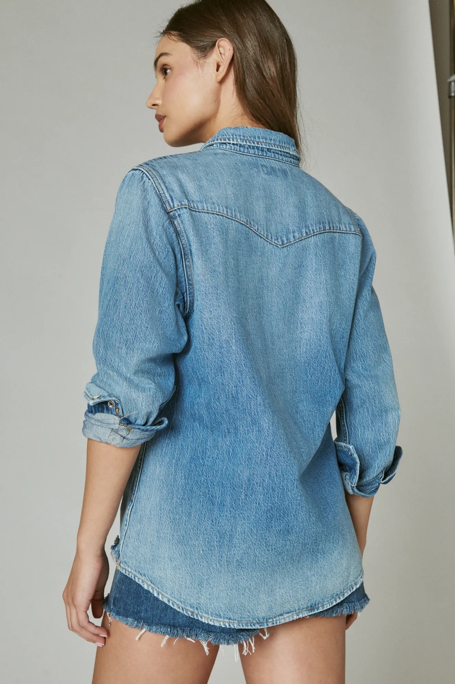 LUCKY LEGEND RIP AND REPAIR SHIRT, image 5