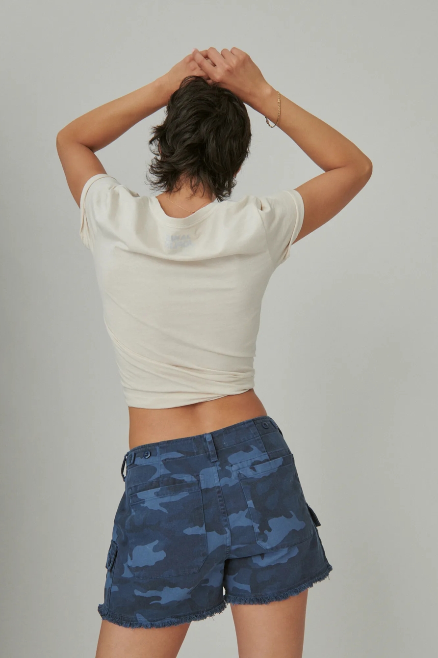 RAW HEM UTILITY SHORT, image 2