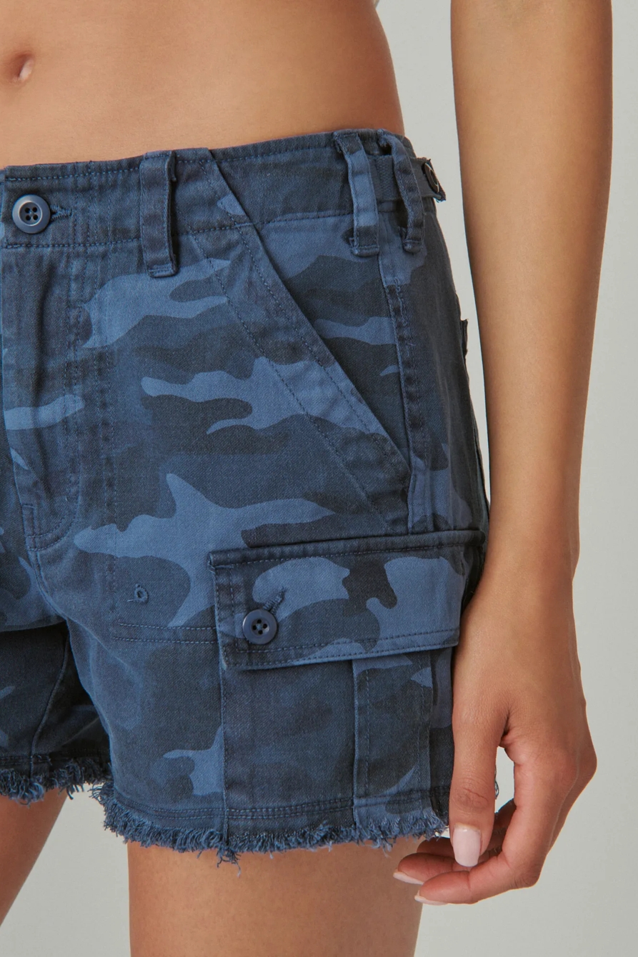 RAW HEM UTILITY SHORT, image 3