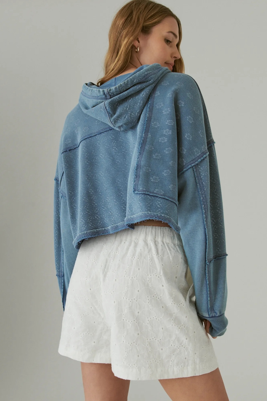 BUTTON FLY EYELET SHORT, image 2