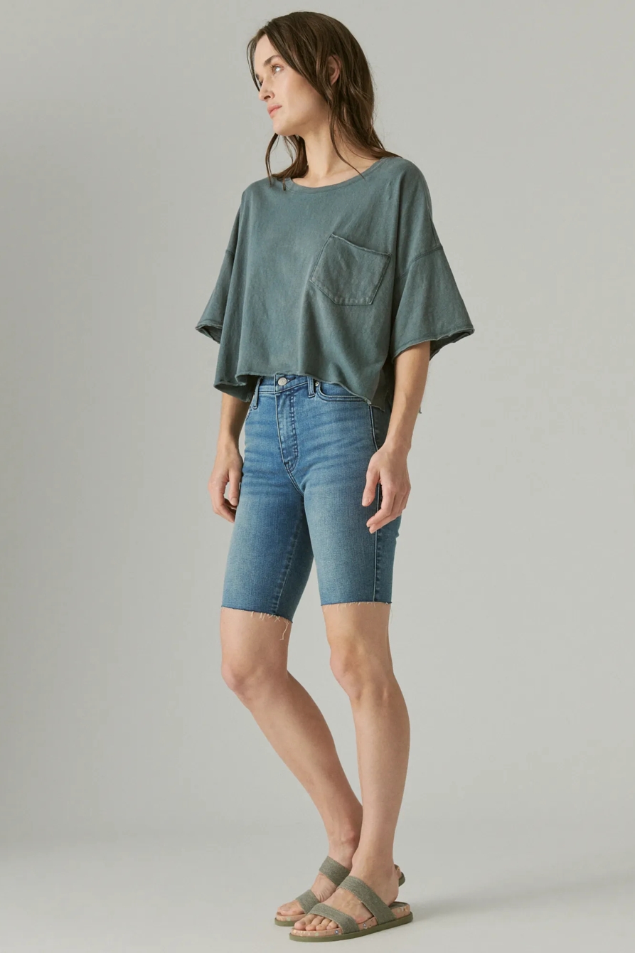 9" MID RISE UNI BIKE SHORT, image 2