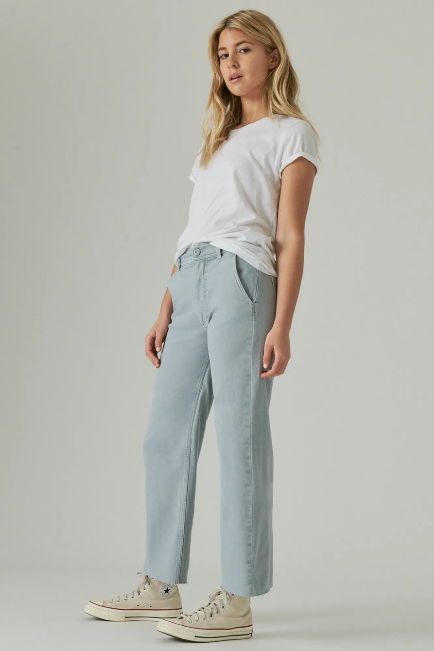 COLORED HIGH RISE WIDE LEG, image 2