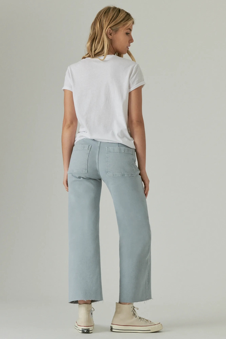 COLORED HIGH RISE WIDE LEG, image 3