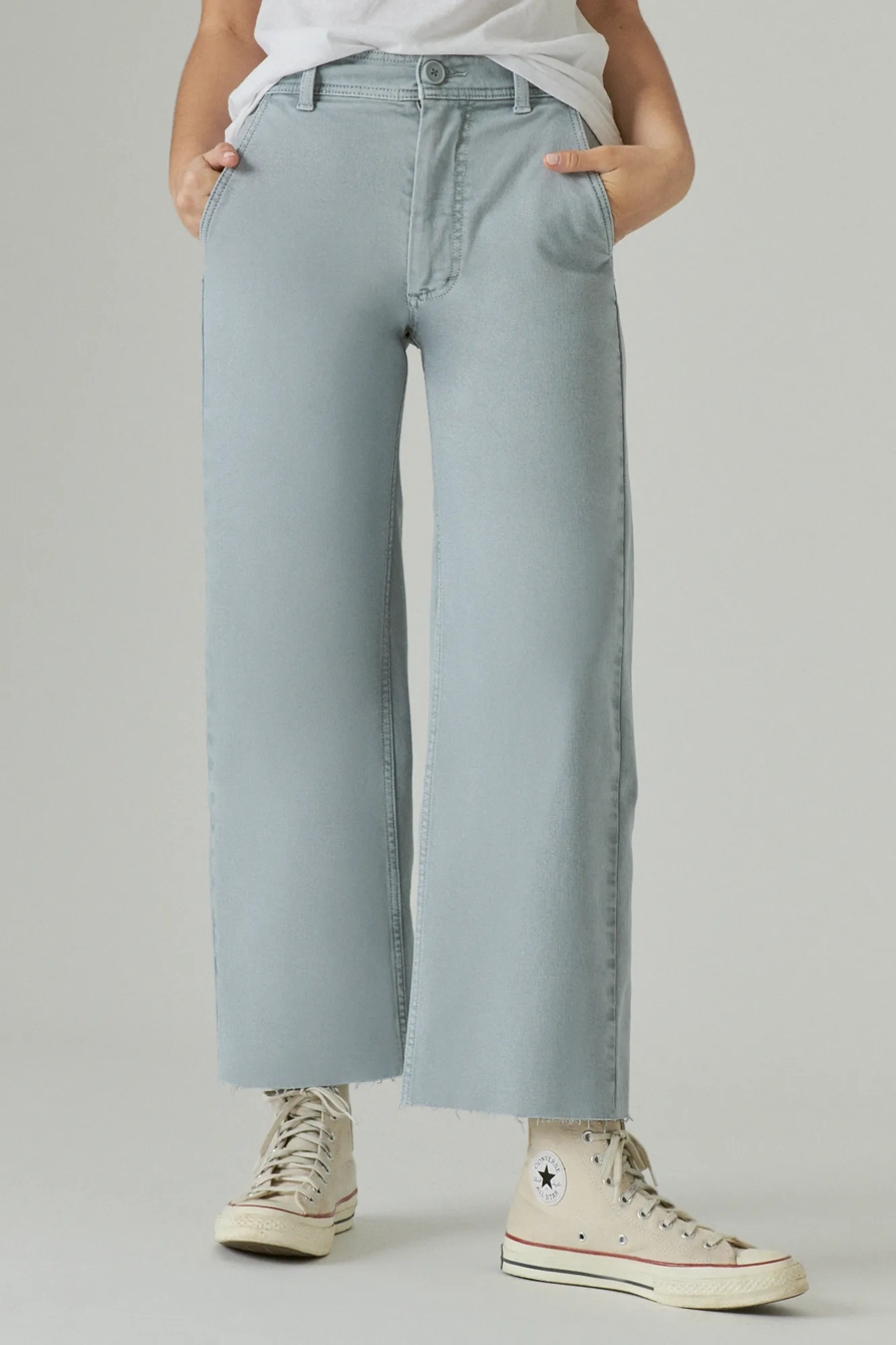 COLORED HIGH RISE WIDE LEG, image 4