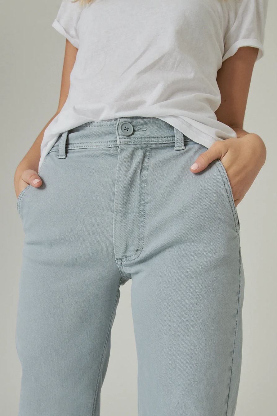 COLORED HIGH RISE WIDE LEG, image 6