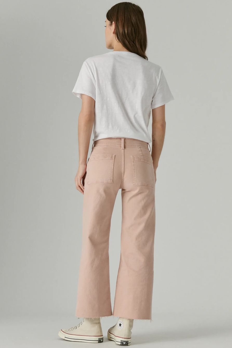 COLORED HIGH RISE WIDE LEG, image 3