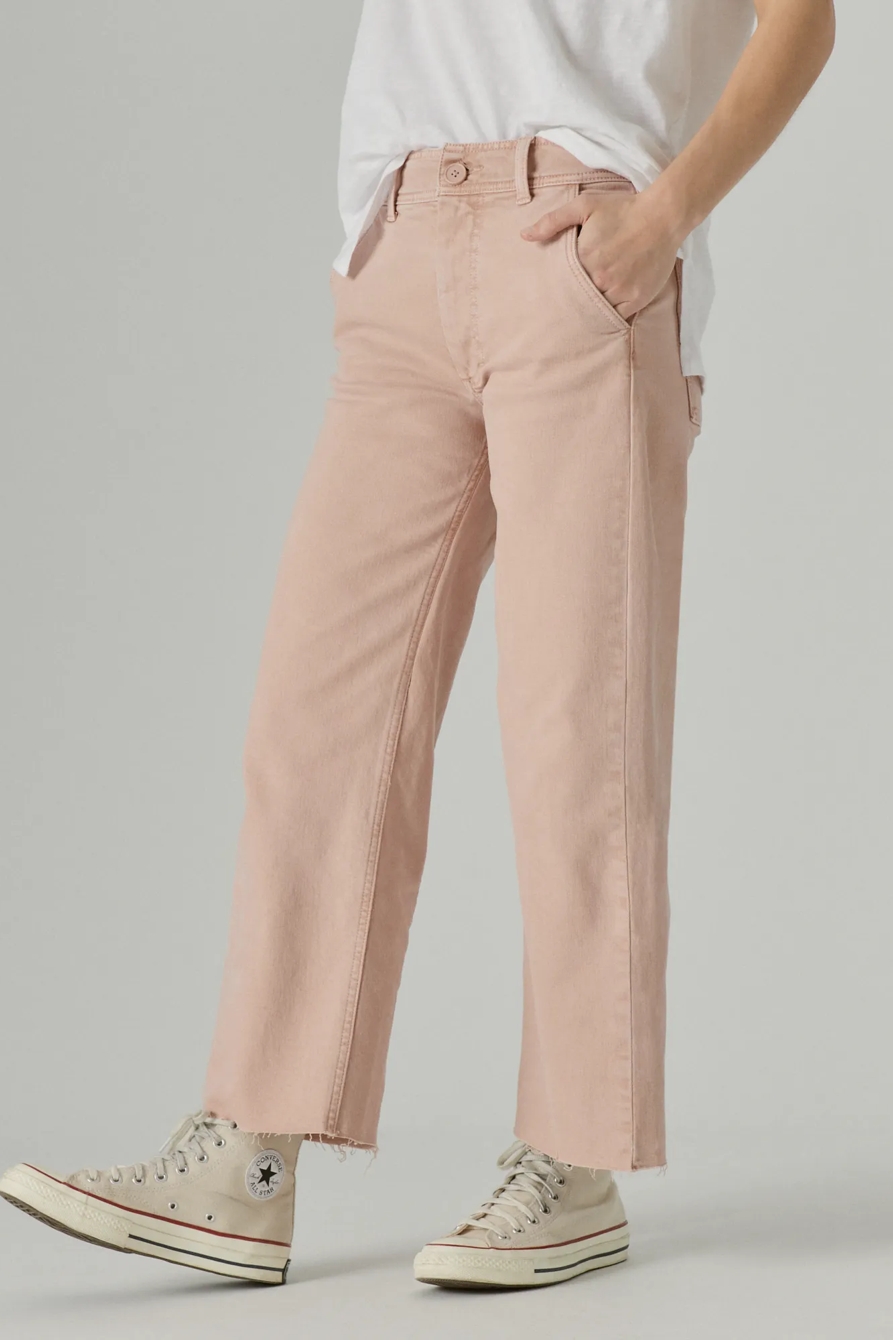 COLORED HIGH RISE WIDE LEG, image 5