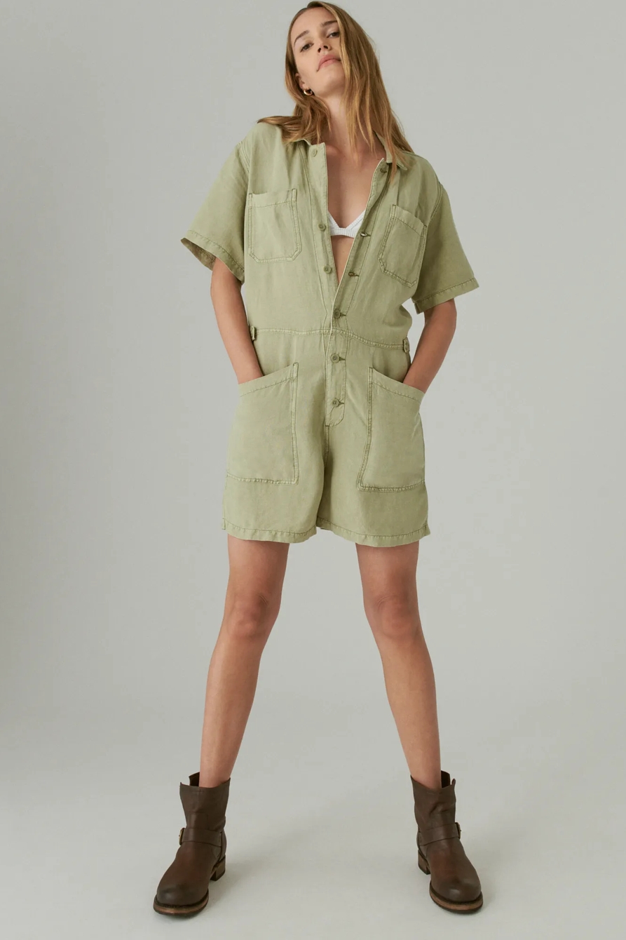 PATCH POCKET SUMMER SHORTALL, image 2