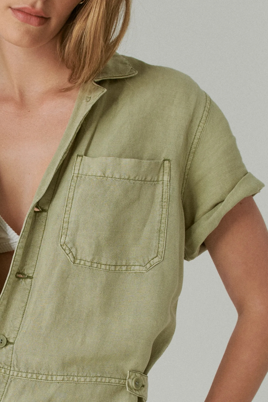 PATCH POCKET SUMMER SHORTALL, image 4