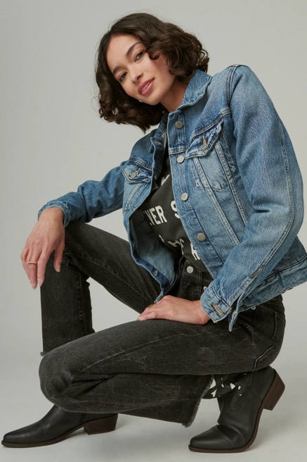 TOMBOY DENIM TRUCKER JACKET, image 2