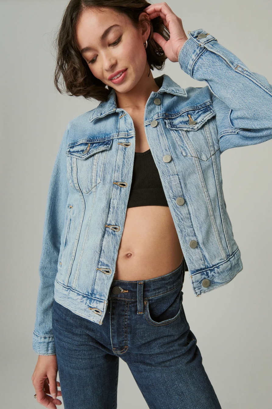 TOMBOY DENIM TRUCKER JACKET, image 2