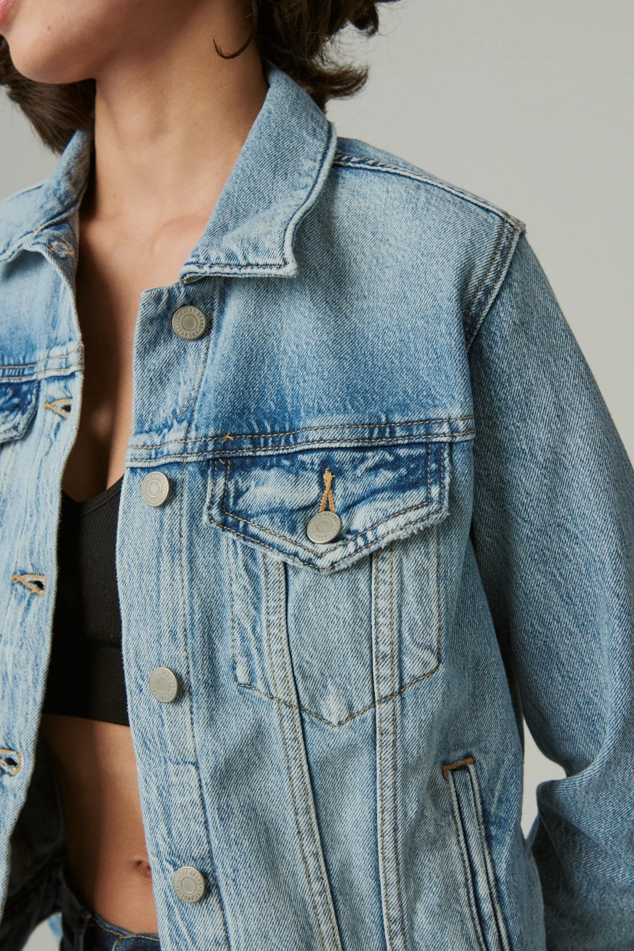 TOMBOY DENIM TRUCKER JACKET, image 4