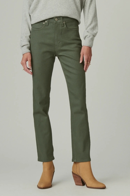 HIGH RISE ZOE STRAIGHT COATED JEAN, image 3